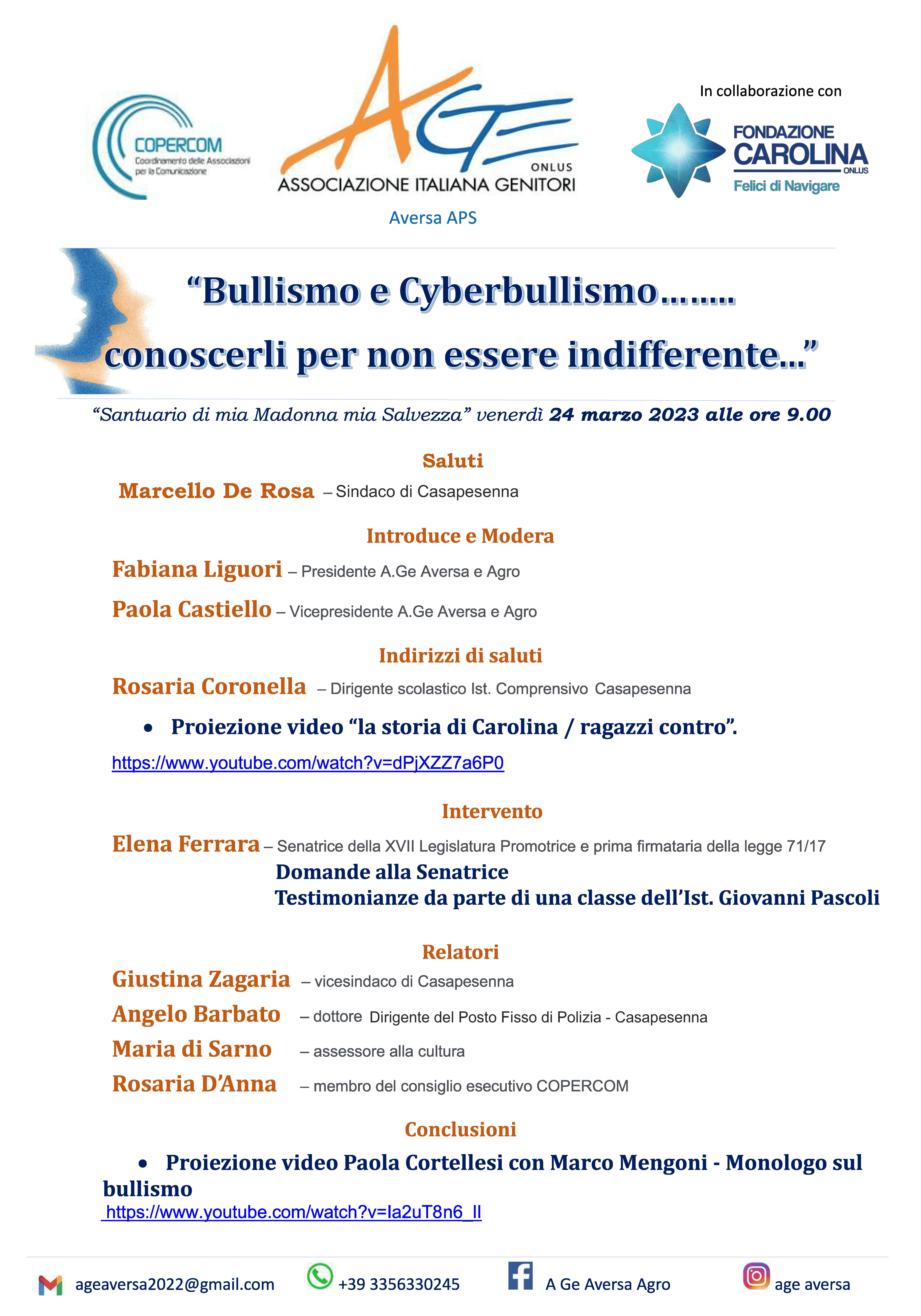 Bullysmo e Cyberbullismo 03 2023